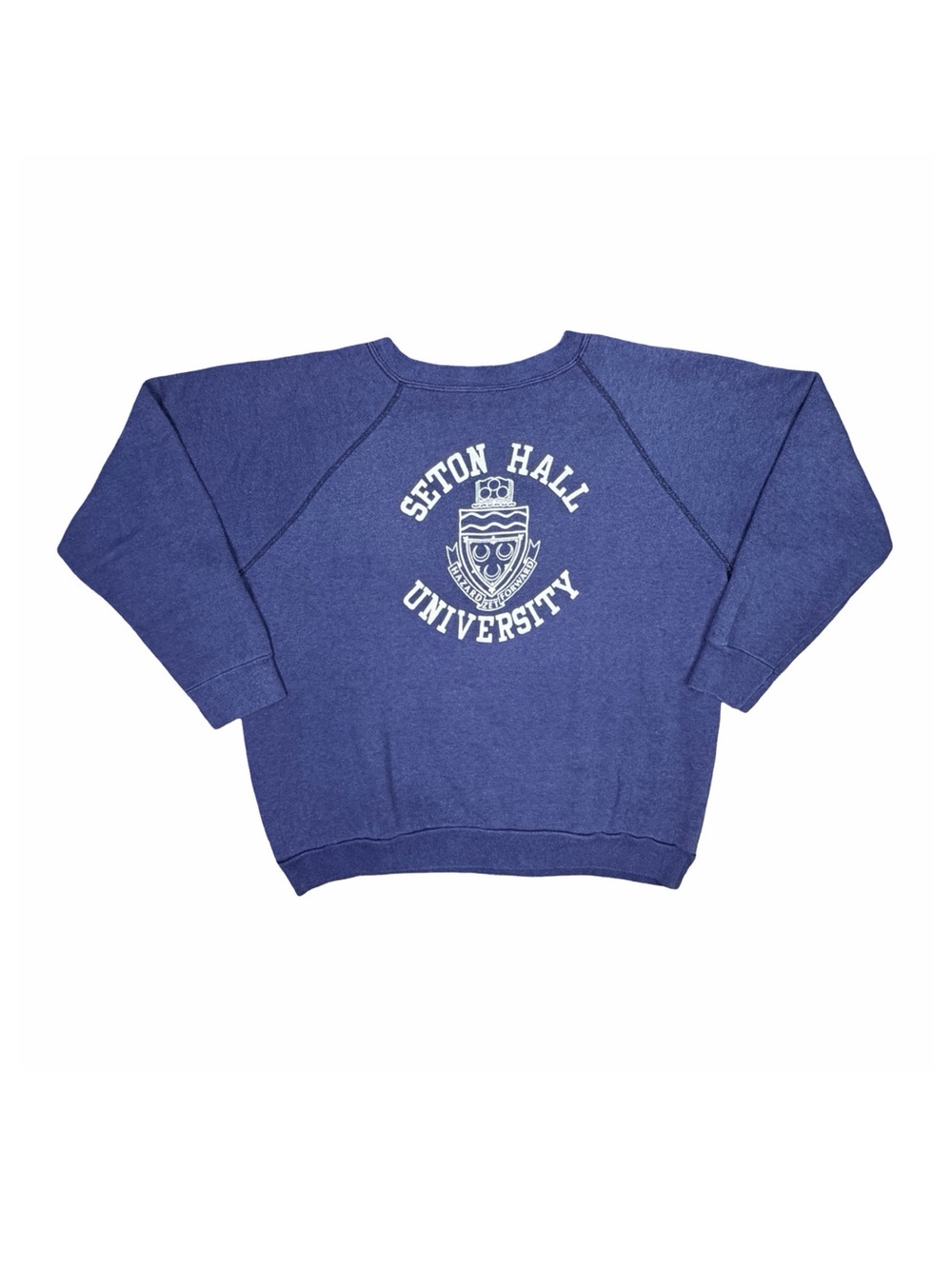 Vintage 90’s Tultex Seton Hall University Crew Neck Sweatshirt - Size XL